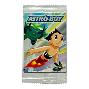 2003 Pop-Ice ASTRO BOY PLUTO ROBOT KING Sealed Trading Card Pack WB Kids Tezuka - Foto 1 di 2