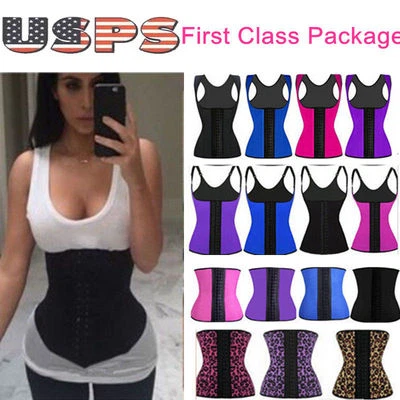 Women Underbust Body Shapewear/ Sport Latex Waist Trainer Corset Top Quality - Image 1 of 3