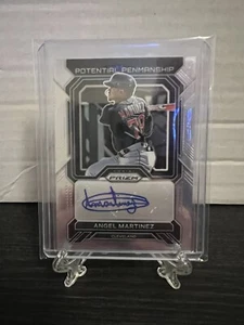 Angel Martinez 2023 Panini Prizm Potenziale Scrittura Auto Rookie Rc - Foto 1 di 2