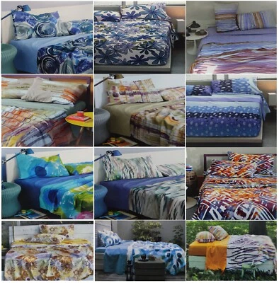 Completo lenzuola copriletto singolo 100% cotone set letto una piazza Bassetti - Immagine 1 di 4