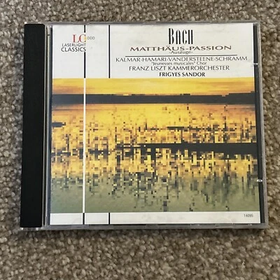 Matthäus-Passion - Bach- Kalmar/Hamari  Frigyes Sandor Foto 1 de 3