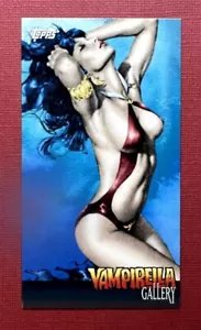 1995 TOPPS/HARRIS VAMPIRELLA PIN-UP GALLERY PROMO CARD #P1 (EX/NM) SIZE 5"x3" * - Bild 1 von 2