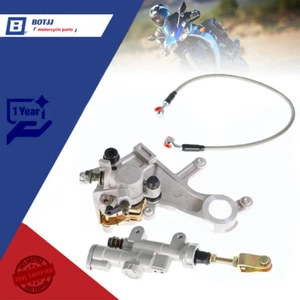 Fit for Honda CRF250 CRF450 2002-2020 Rear Brake Master Cylinder Caliper Hose - Bild 1 von 10