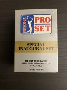 1990 PRO SET SEALED INAUGURAL GOLF CARD SET - Picture 1 of 3