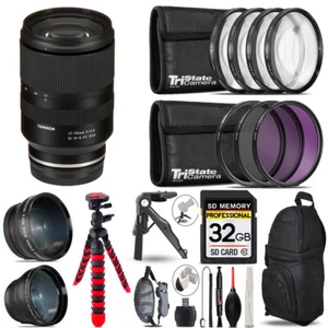 Tamron 17-70mm f/2.8 III-A VC RXD Lens Sony E, 3 Lenses+Tripod +Backpack - 32GB - Picture 1 of 7