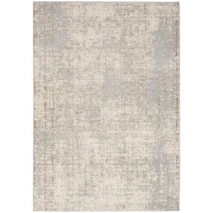 CALVIN KLEIN Area Rugs 5'x7' Imported Polypropylene Geometric Solid Color Grey - Picture 1 of 9
