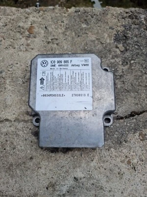 1C0909605F VW Skoda Seat Ford unità di controllo airbag centralina airbag 5WK43131 - Immagine 1 di 3