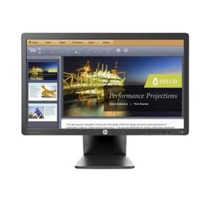 HP EliteDisplay Monitor E201 LED 1600 x 900 E201 20" Black C9V73AT - Picture 1 of 9