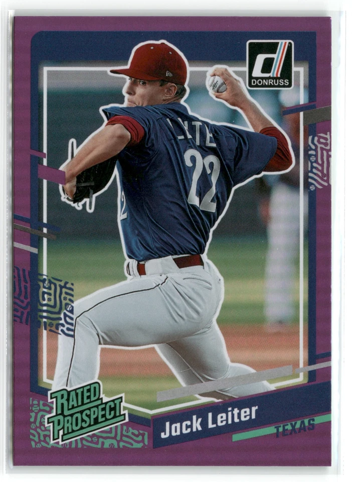 Donruss Baseball 2023 (Holo Parallels: azul, naranja, púrpura) - Elige - 40% de descuento 4+ Foto 1 de 1