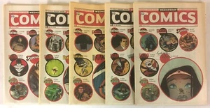 DC Wednesday Comics 5 Comic lot issues #1 2 3 4 5 DC 2009 - Picture 1 of 4
