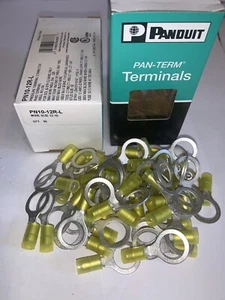 Panduit, P10-12R-L PAN-TERM TERMINAL KABEL GRÖSSE 12-10 Brandneu Box mit 50 - Bild 1 von 12