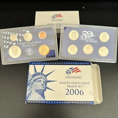 2006 (S) United States Mint Proof Set Blue Box - Image 1 of 4