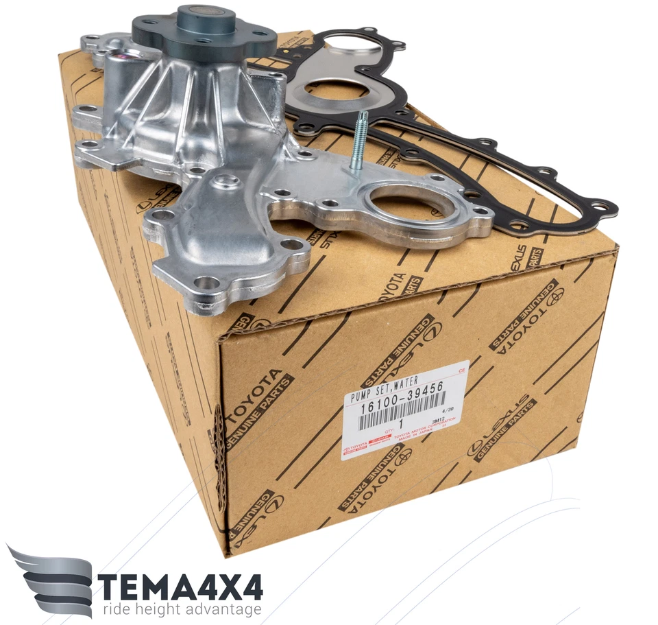 Оригинальный водяной насос для Toyota Camry Highlander RAV4 Venza Sienna 16100-39456 от оригинального производителя - Изображение 1 из 4