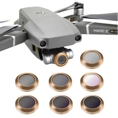 ND4/8 ND16 ND32 ND64 (PL) CPL UV Filter Kit For DJI Mavic 2 Zoom Camera Drone - Image 1 of 4