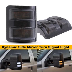 Smoked LED Side Mirror Marker Light For 08-16 Ford Super Duty F250 F350 F450F550 - Bild 1 von 9