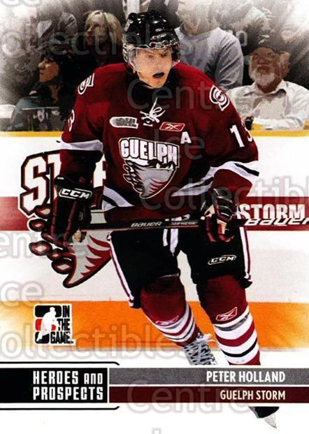 2009-10 ITG Heroes and Prospects #74 Peter Holland - Image 1 of 1