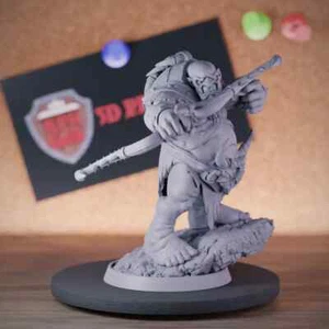 Ogre Archer Monster Miniature Dungeons and Dragons Mini DnD 5e TTRPG Pathfinder - Picture 1 of 8