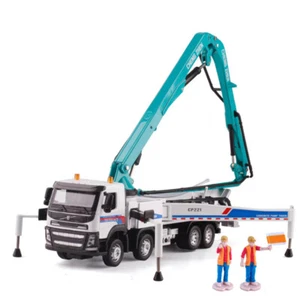 Diecast Model Vehicle Toys Volvo Concrete Pump Truck Miniature Replica 1:50 - Picture 1 of 16