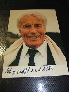 Johannes Heesters Original Autogramm signiert handsigniert Autogrammkarte - Picture 1 of 1