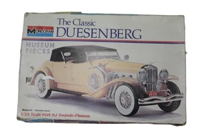 Monogram 1/24 Duesenberg 1934 Classic Car Model Kit - Damaged Box - Picture 1 of 7
