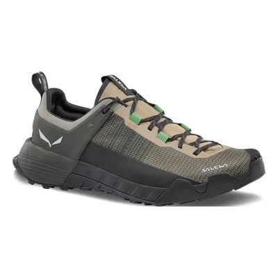 Salewa Wildfire NXT Men's Hiking Shoes, Quicksand/Dark Olive, M9.5 - Image 1 of 4