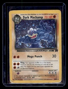 Team Rocket #10/82 Dark Machamp (10) Holo Rare - Picture 1 of 2
