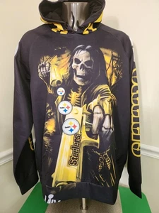 Pittsburgh Steelers NFL Death, Horror, Cutter 3d Hoodie - Bild 1 von 3