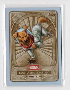 Tarjeta base 2025 Topps Marvel Mint Cosmo the Space Dog Spacedog bronce acuñada #5 - Imagen 1 de 1