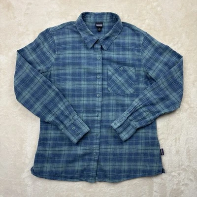 Рубашка на пуговицах женская Patagonia 4 из органического хлопка клетчатая Heywood повседневный топ - Изображение 1 из 4