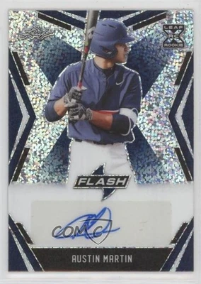 2020 Leaf Flash Blue /50 Austin Martin #BA-AM1 Auto - Image 1 of 2
