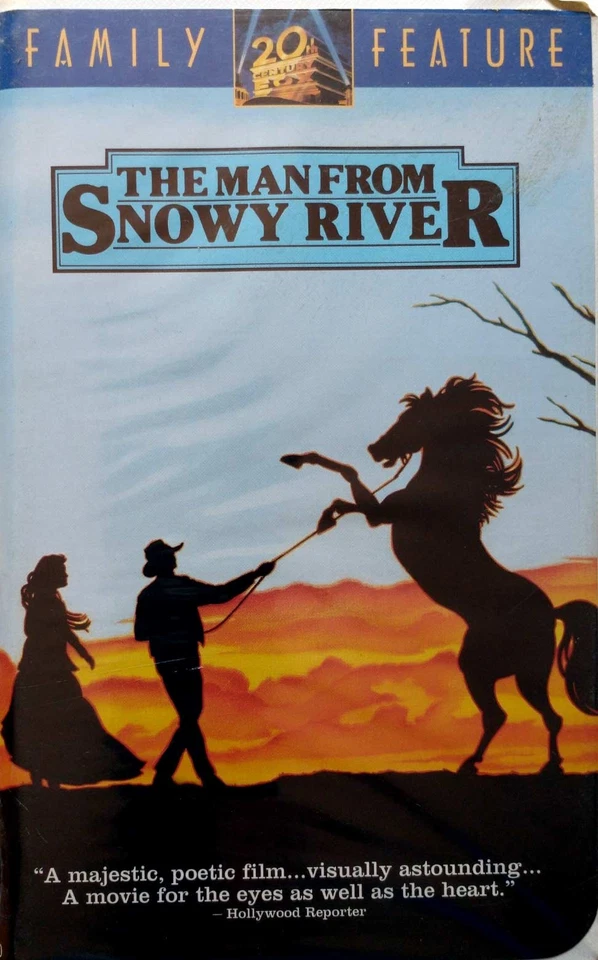 The Man From Snowy River [VHS 1994 Fox 8135] 1982 Kirk Douglas, Jack Thompson - Image 1 of 1