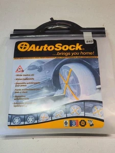 AUTOSOCK Snow Socks 645 Traction Wheel Cover Snow, Ice. Tire Chain Replacement - Picture 1 of 2