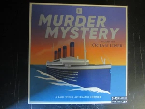 Mordkrimi an Bord des Ozeandampfers Brettspiel Gesprächstische neu UNVERSIEGELT - Bild 1 von 6