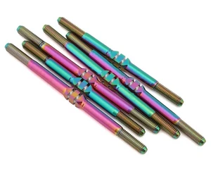 J&T Bearing Co. Team Associated RC10SC7 Titanium "Milled'' XD Turnbuckles Set - Picture 1 of 1