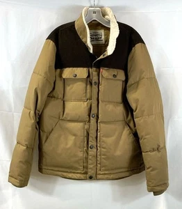 Levi's Men Colorblock Puffer Jacket Size M - Picture 1 of 6