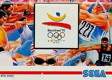 Olympic Gold Sega Mega Drive Used Tested No Box No Manual - Image 1 of 1