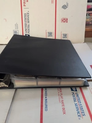 Binder Full Of Vintage Cards 30 Sleeves Full Of Non Sports Cards! W/ Rares Wwf  - Image 1 of 4