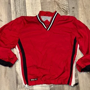 Holloway Red and Black pullover Jacket-size M - Picture 1 of 9