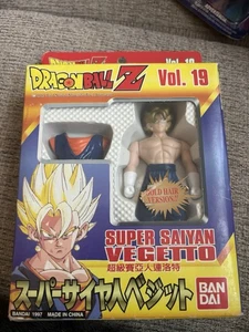 SUPER SAIYAN VEGETTO DRAGON BALL Z SB COLLECTION ACTIONFIGUR VOL 19 BANDAI  - Bild 1 von 1