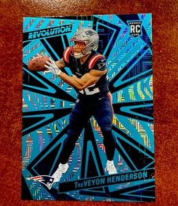 Treveyon Henderson Revolution RC 2025 #244 New England Patriots RB Rookie /499 - Picture 1 of 3