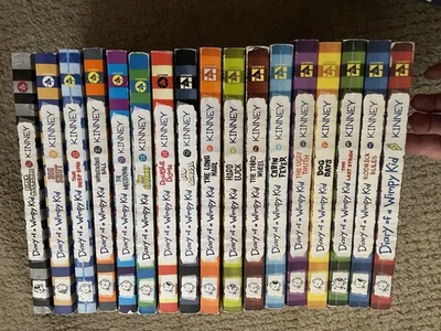 17 Volumes Diary of a Wimpy Kid Books  Book  1-17 SC - Image 1 of 2