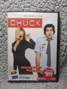 Chuck Season 1 Disc 2 DVD Episodes 5,6,7 Blockbuster Rental - Picture 1 of 5