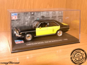 CHRYSLER (SIMCA) TAXI DIESEL BARCELLONA 1:43 1980 NUOVO DI ZECCA!! - Foto 1 di 1