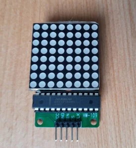 MAX7219 Led Dot Matrix Display Modul 8x8 Arduino Raspberry - Bild 1 von 3