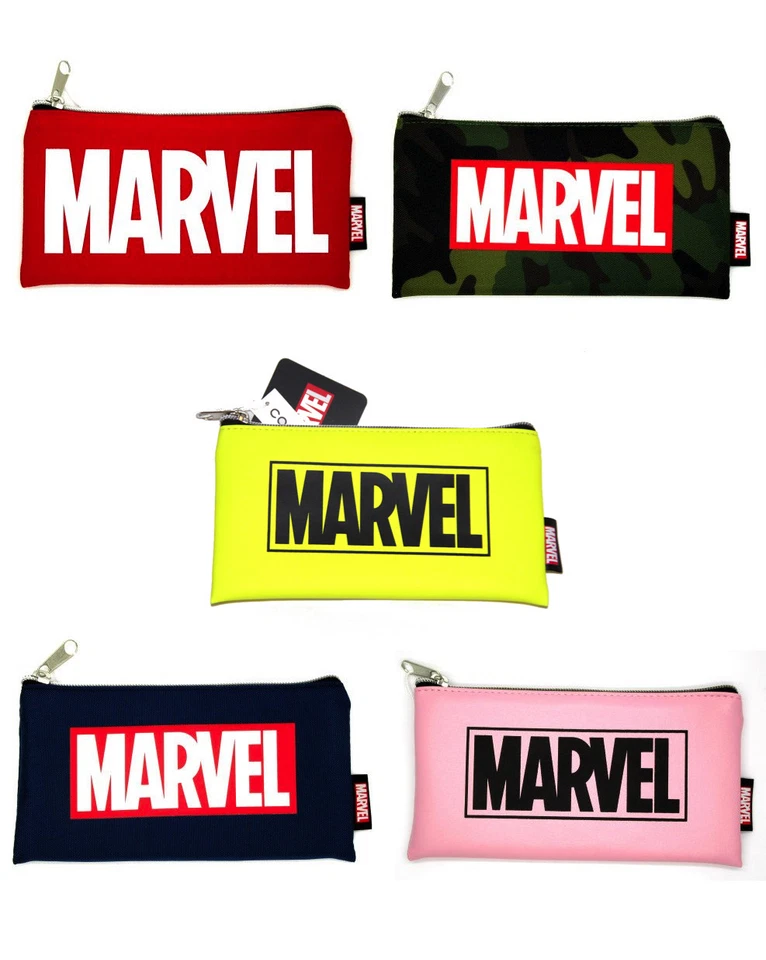 Marvel Японии коробка логотип молнии карандаш ручка чехол  - Изображение 1 из 4