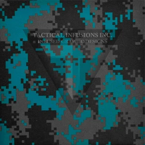 Kydex Infused Digital Pastel Blue 7 7/8" x 7 7/8" - Picture 1 of 1