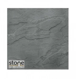 11,5 qm 30 BRADSTONE PEAK RIVEN DUNKELGRAUE PFLASTERPLATTEN 60x60cm 23031 Del inkl. - Bild 1 von 3