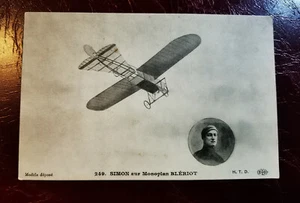 CPA AVIATION - SIMON sur Monoplan BLERIOT - Imagen 1 de 2