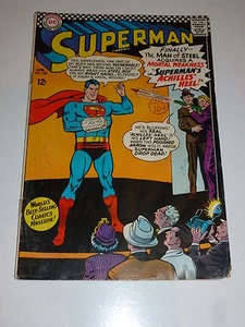 SUPERMAN Comic - No 185 - Date 04/1966 - DC Comics - Bild 1 von 11