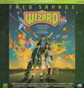 The Wizard 1989 Fred Savage Movie Laserdisc *UNICORN RARE* VHTF Same Day Shippin - Picture 1 of 6